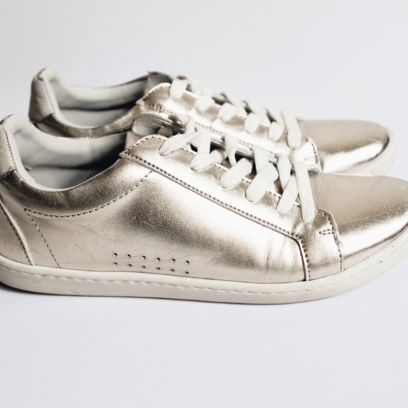 Gold Sneakers - Picture 2 of 5